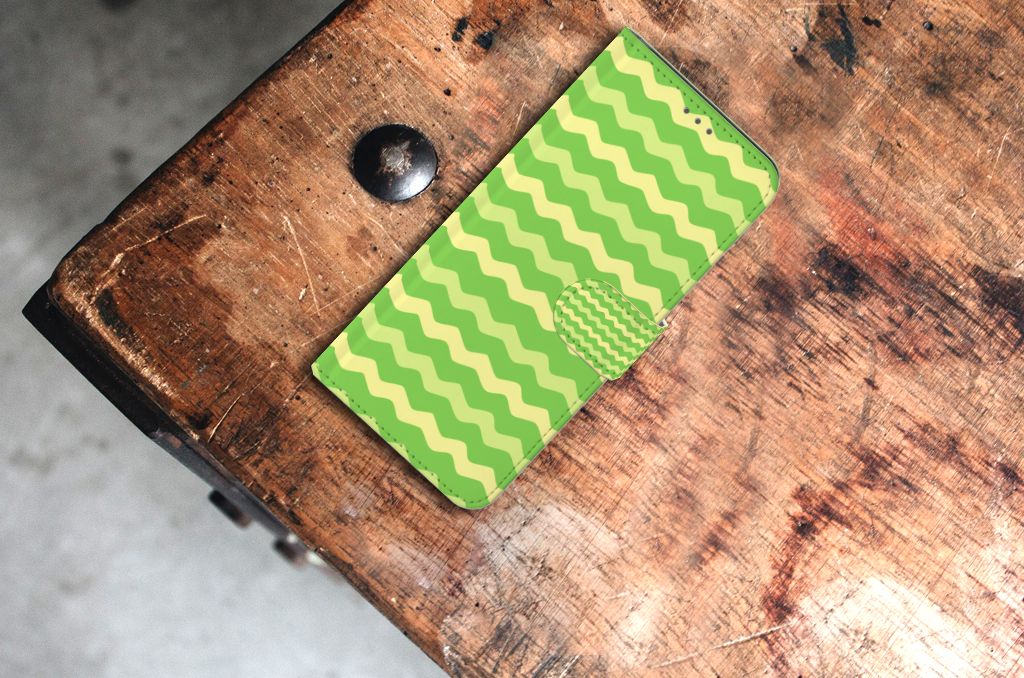 Samsung Galaxy S21 Plus Telefoon Hoesje Waves Green