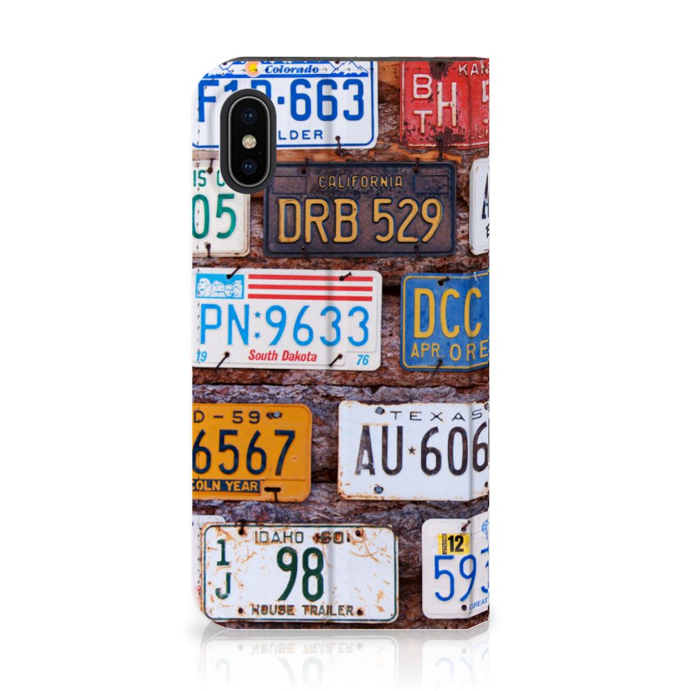 Apple iPhone X | Xs Stand Case Kentekenplaten