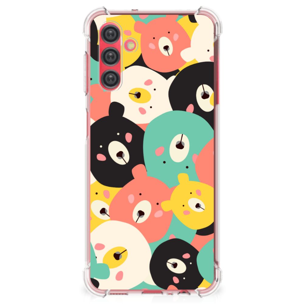 Samsung Galaxy A13 5G | A04s Stevig Bumper Hoesje Bears