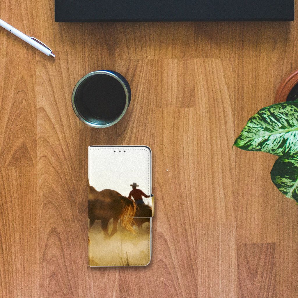 Xiaomi Mi Mix 2s Telefoonhoesje met Pasjes Design Cowboy