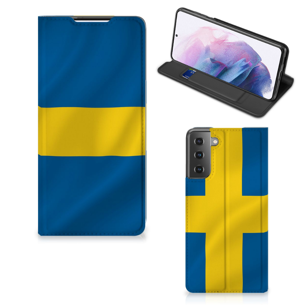 Samsung Galaxy S21 Plus Standcase Zweden - B2C Telecom