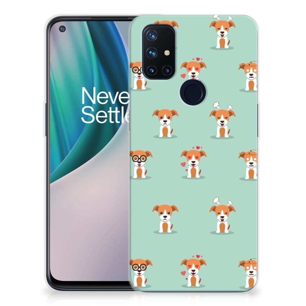 OnePlus Nord N10 5G TPU Hoesje Pups