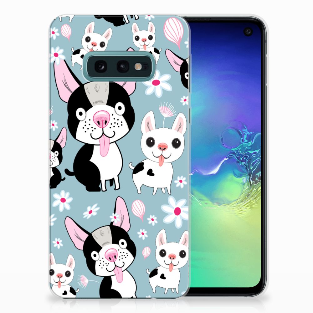 Samsung Galaxy S10e TPU Hoesje Hondjes