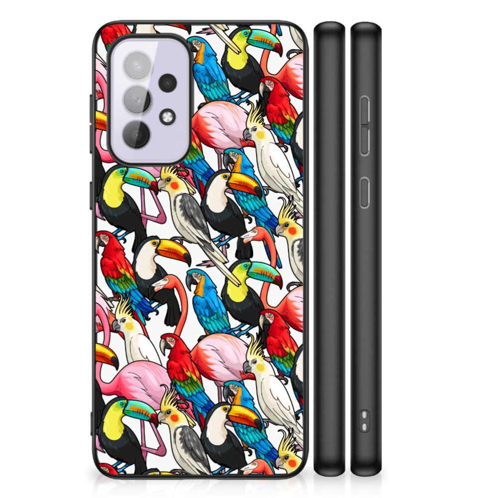 Samsung Galaxy A33 5G Dierenprint Telefoonhoesje Birds B2C Telecom