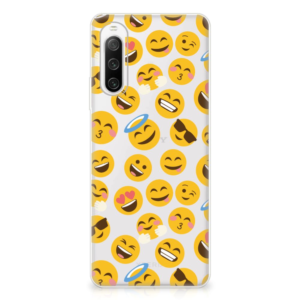 Sony Xperia 10 IV TPU bumper Emoji