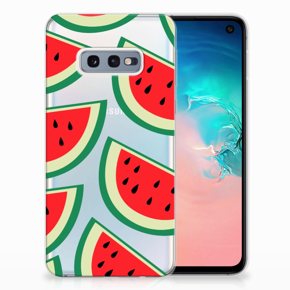 Samsung Galaxy S10e Siliconen Case Watermelons