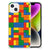 iPhone 14 Doorzichtige Silicone Hoesje Blokken B2C Telecom