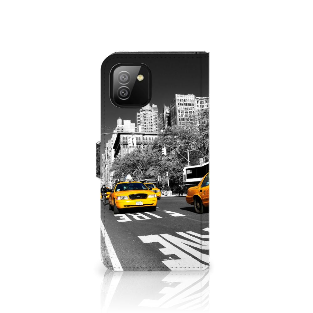 Samsung Galaxy A03 Flip Cover New York Taxi