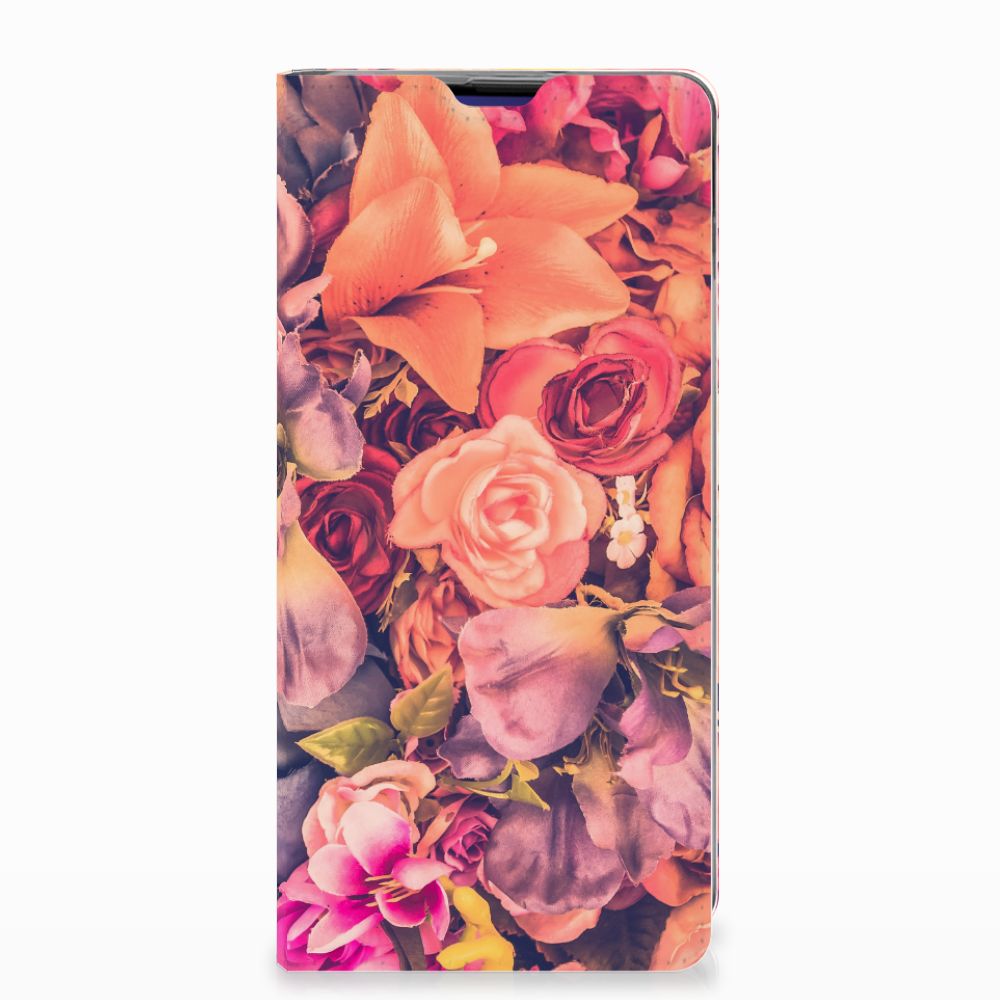 Samsung Galaxy S10 Plus Smart Cover Bosje Bloemen