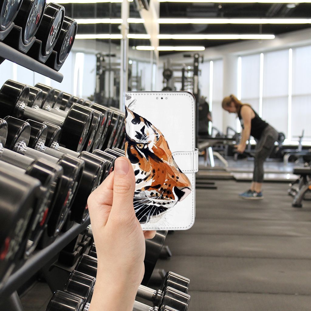 Hoesje Samsung Galaxy A33 5G Watercolor Tiger