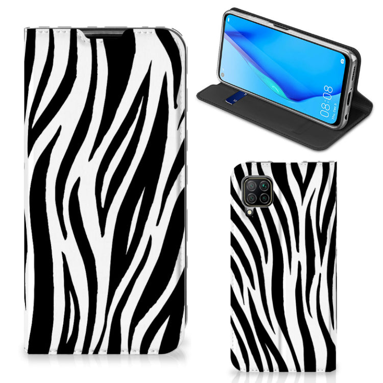 Huawei P40 Lite Hoesje maken Zebra