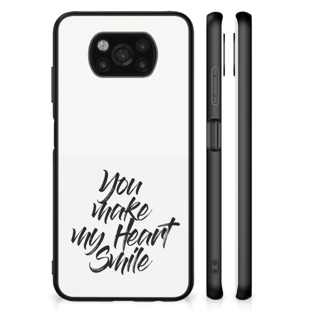 Xiaomi Poco X3 | X3 Pro Telefoon Hoesje met tekst Heart Smile