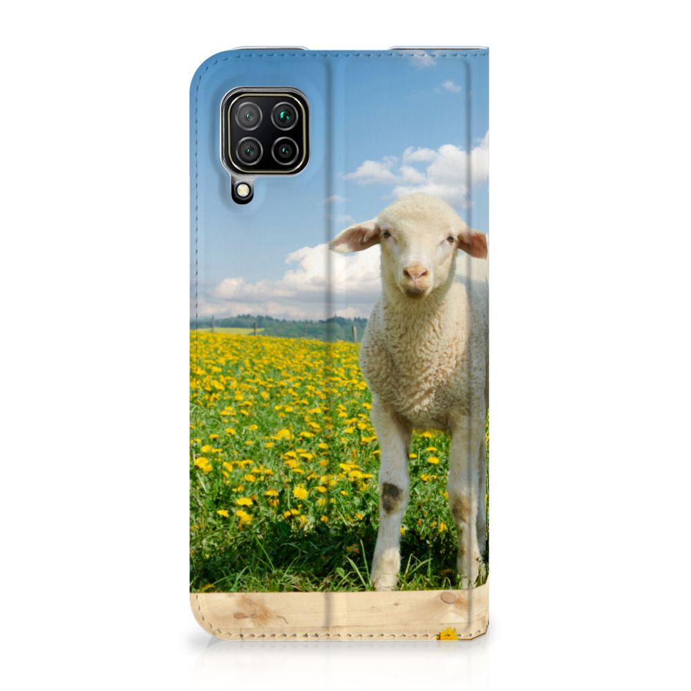 Huawei P40 Lite Hoesje maken Schaap en Lammetje