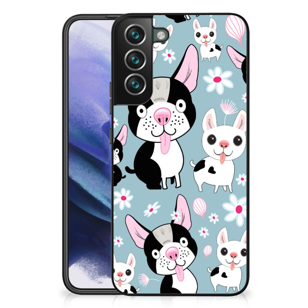 Samsung Galaxy S22 Plus Dierenprint Telefoonhoesje Hondjes