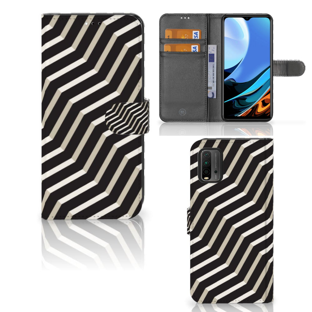 Xiaomi Redmi 9T | Poco M3 Book Case Illusion