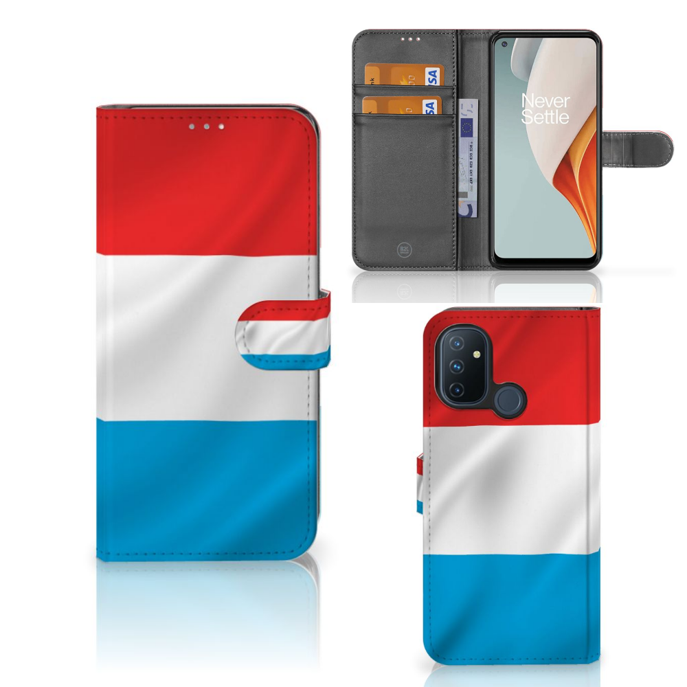 OnePlus Nord N100 Bookstyle Case Luxemburg