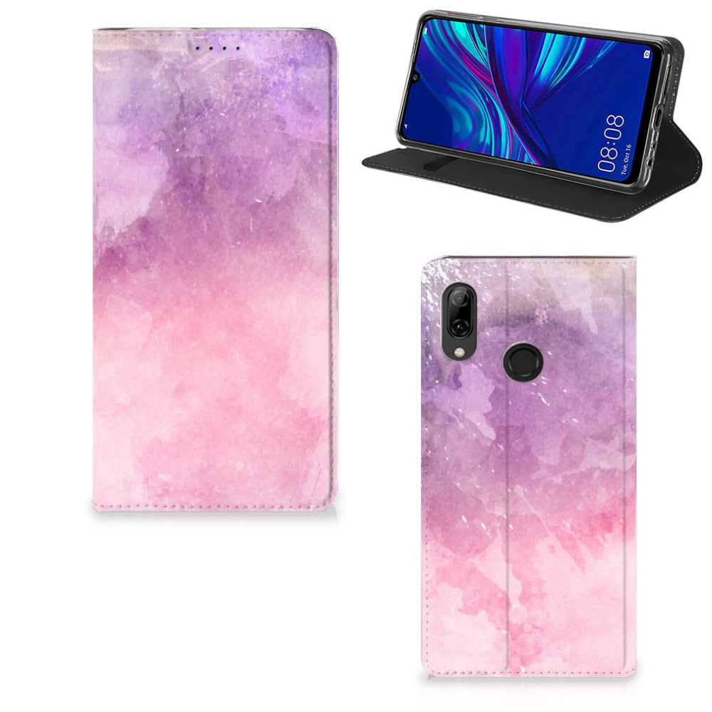 Bookcase Huawei P Smart (2019) Pink Purple Paint