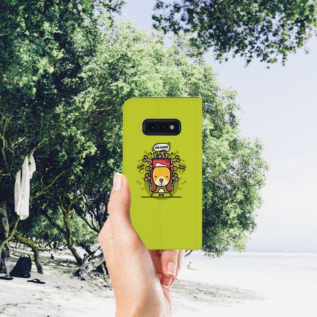 Samsung Galaxy S10e Magnet Case Doggy Biscuit