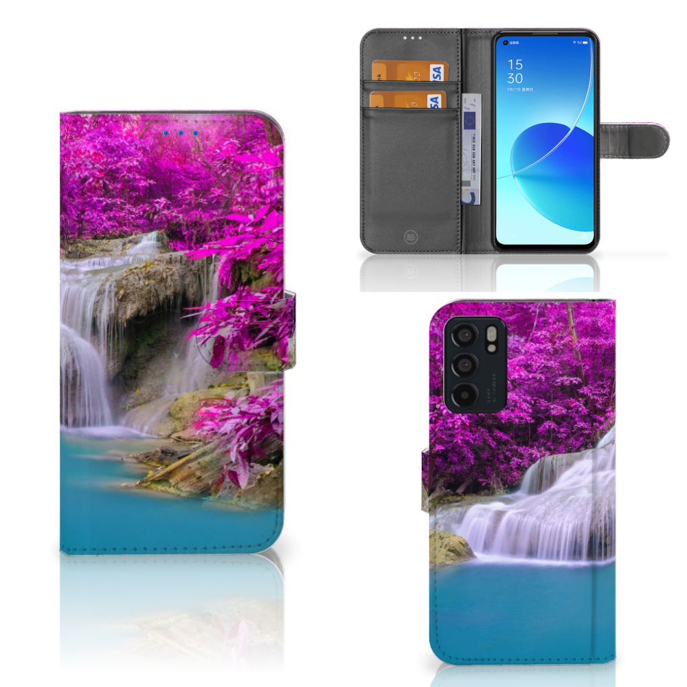 OPPO Reno6 5G Flip Cover Waterval