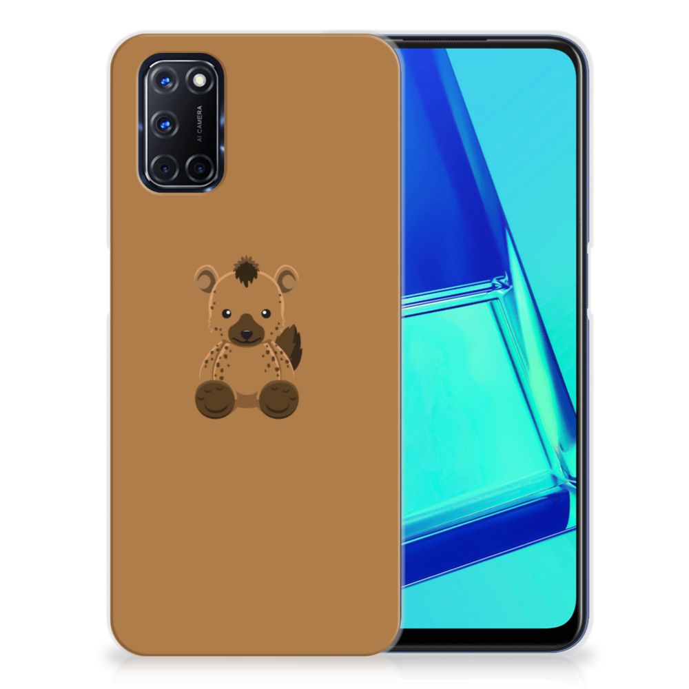 OPPO A52 | A72 Telefoonhoesje met Naam Baby Hyena B2C Telecom