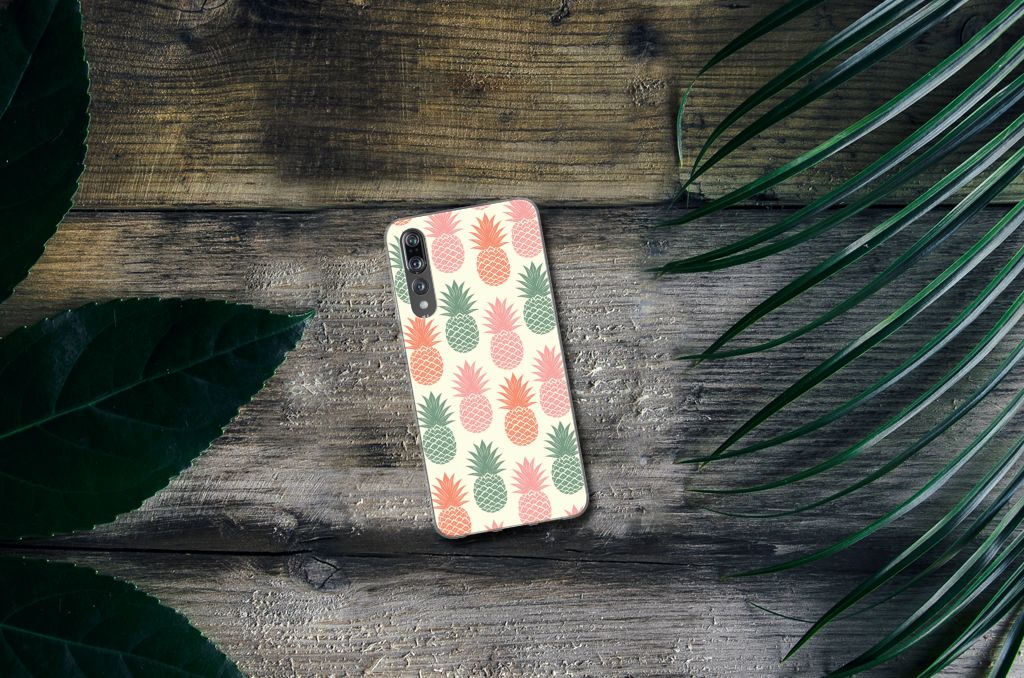 Huawei P20 Pro Siliconen Case Ananas