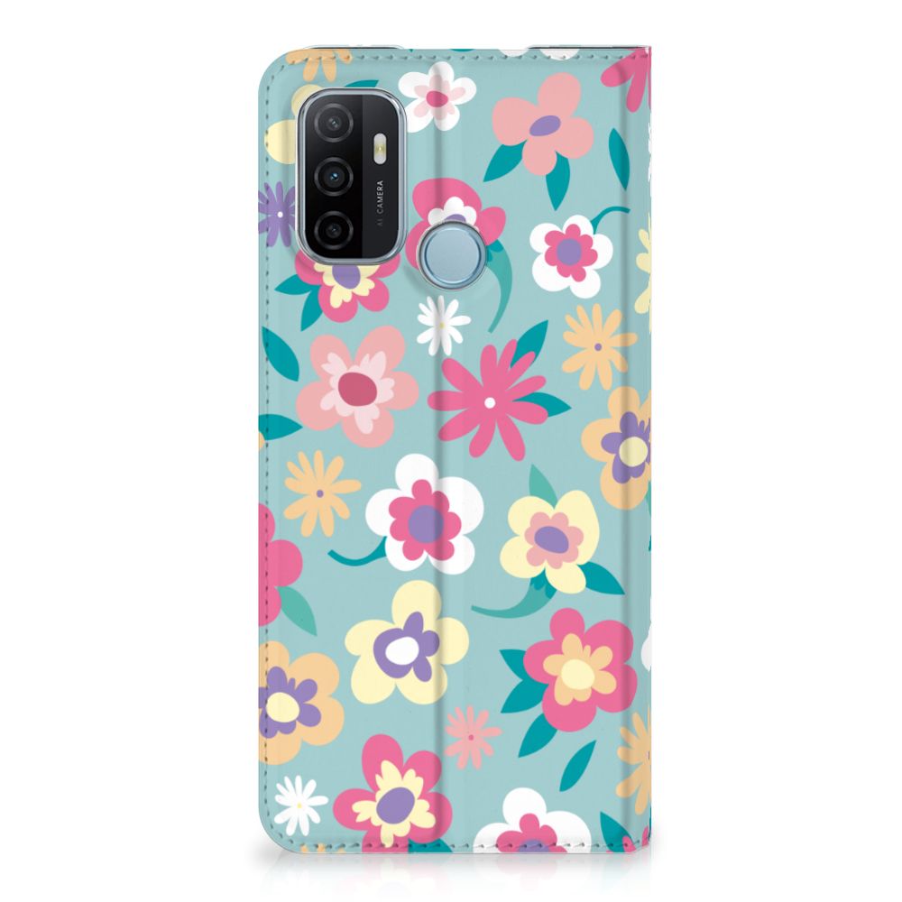 OPPO A53 | A53s Smart Cover Flower Power - B2C Telecom