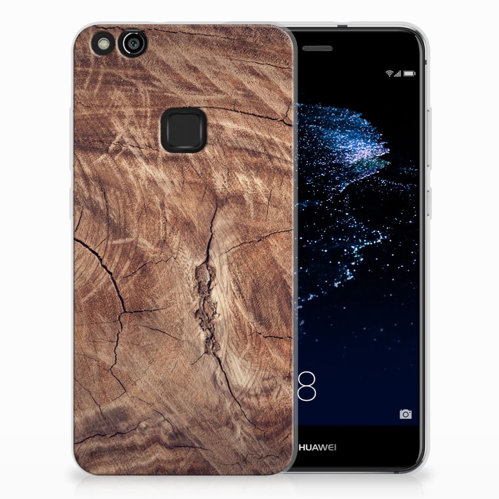 Huawei P10 Lite Bumper Hoesje Tree Trunk