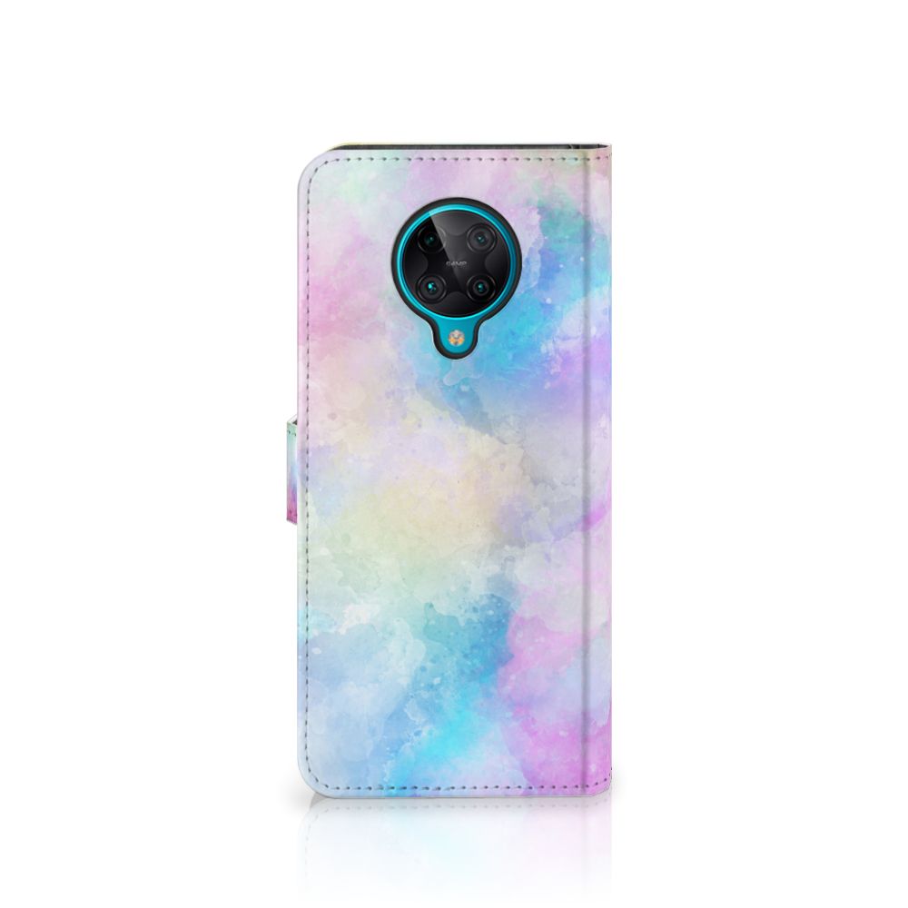 Hoesje Xiaomi Poco F2 Pro Watercolor Light in pastelkleuren met uniek watercolordesign.