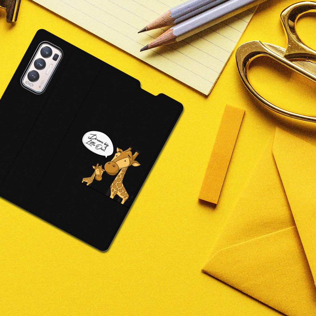 OPPO Find X3 Neo Magnet Case Giraffe - B2C Telecom