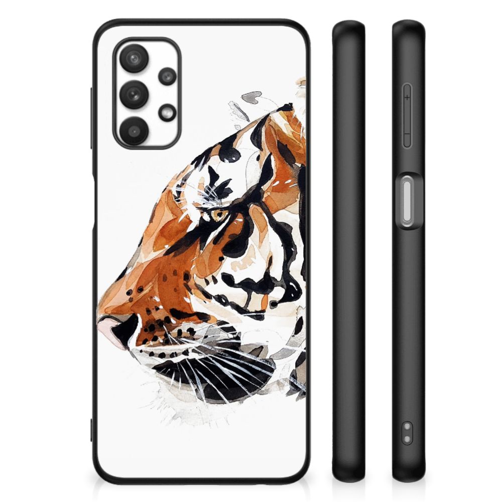 Kleurrijke Telefoonhoesje Samsung Galaxy A32 5G Watercolor Tiger B2C Telecom