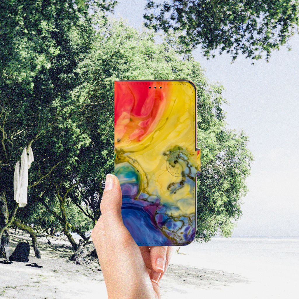 Hoesje Motorola Edge 30 Pro Watercolor Dark
