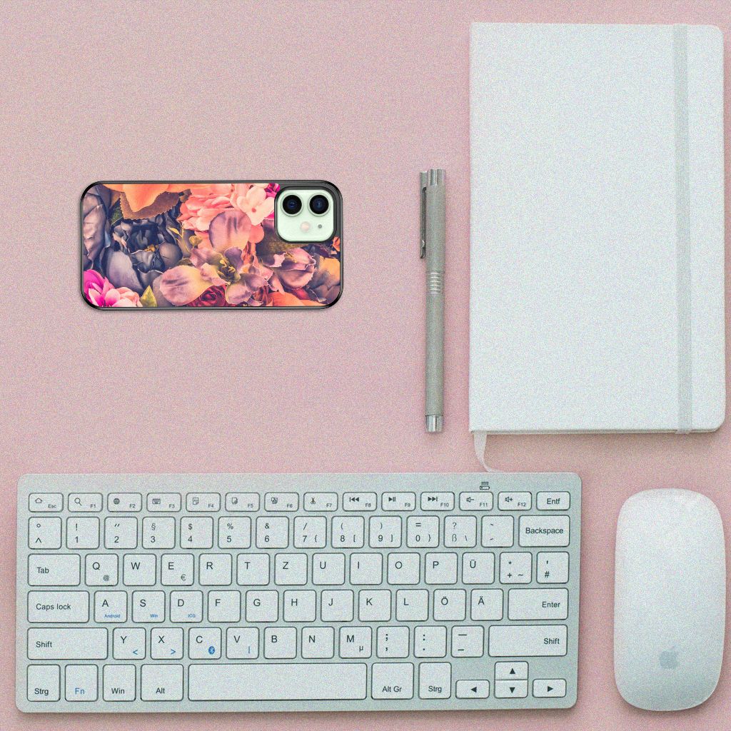 iPhone 12 Mini Skin Case Bosje Bloemen B2C Telecom