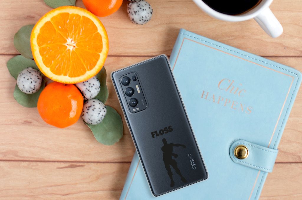 OPPO Find X3 Neo Telefoonhoesje met Naam Floss B2C Telecom