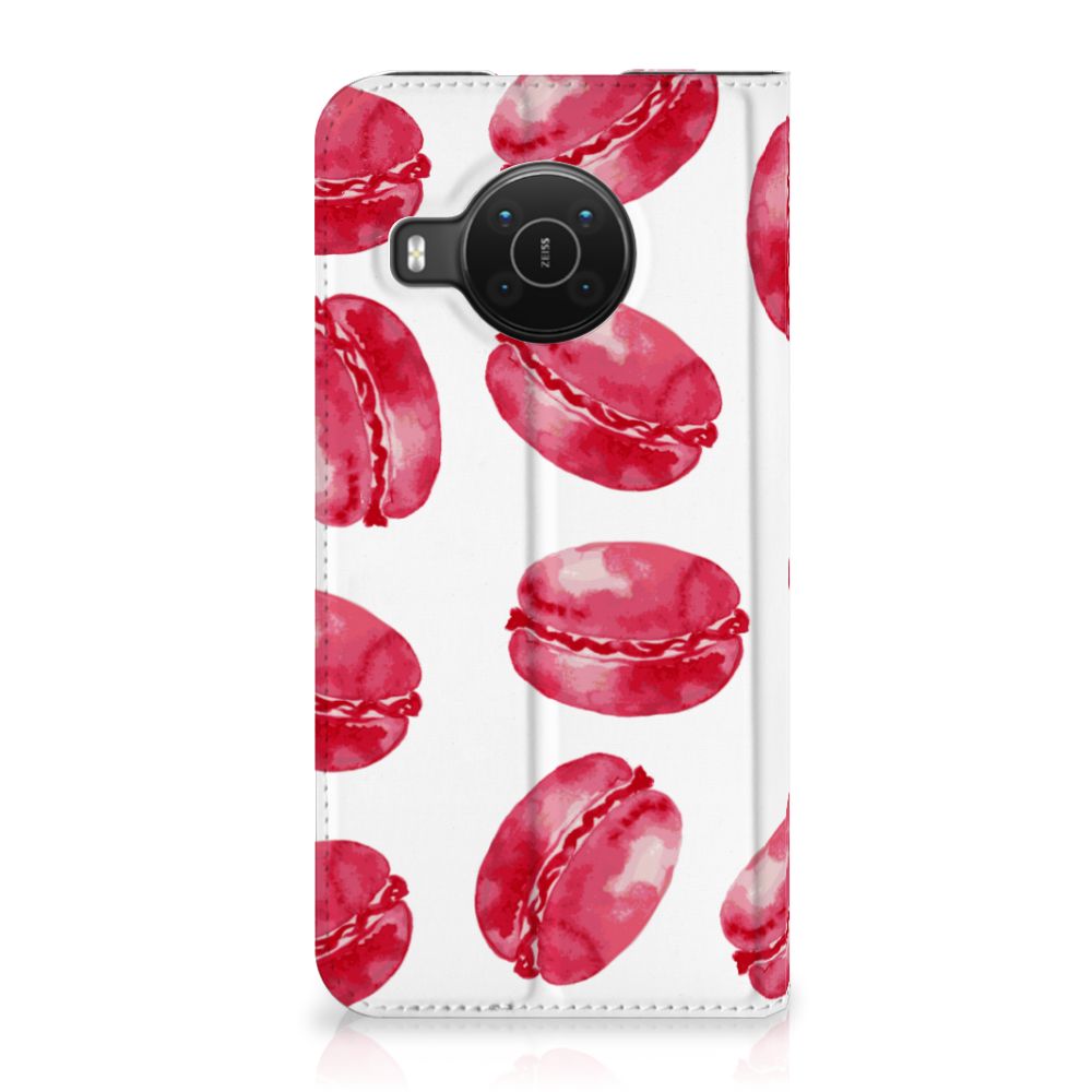 Nokia X20 | X10 Flip Style Cover Pink Macarons - B2C Telecom