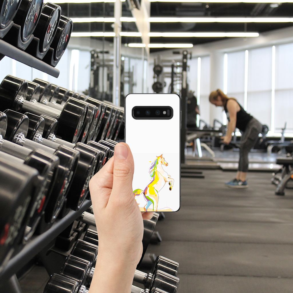 Samsung Galaxy S10 Bumper Hoesje Horse Color B2C Telecom