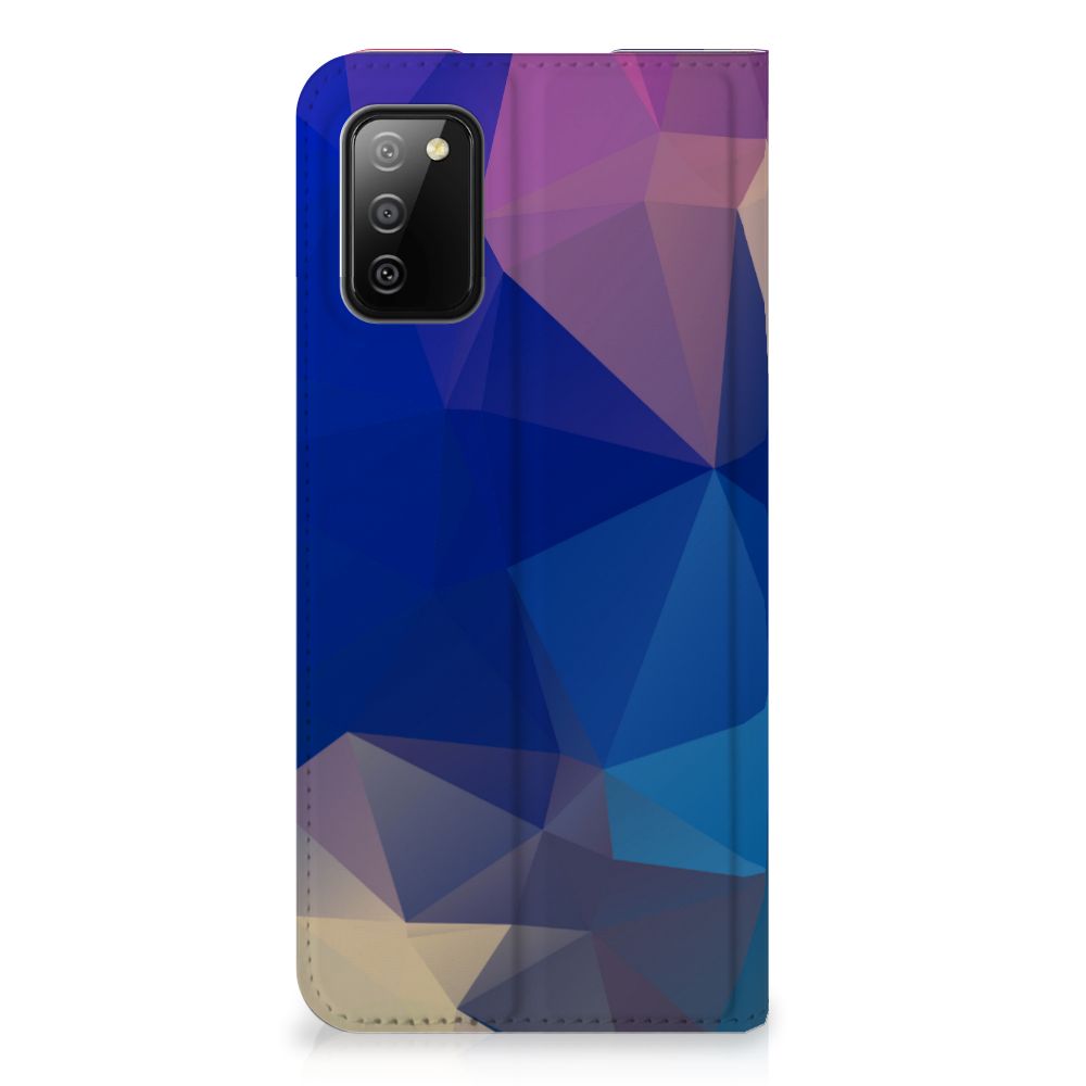Samsung Galaxy M02s | A02s Stand Case Polygon Dark - B2C Telecom