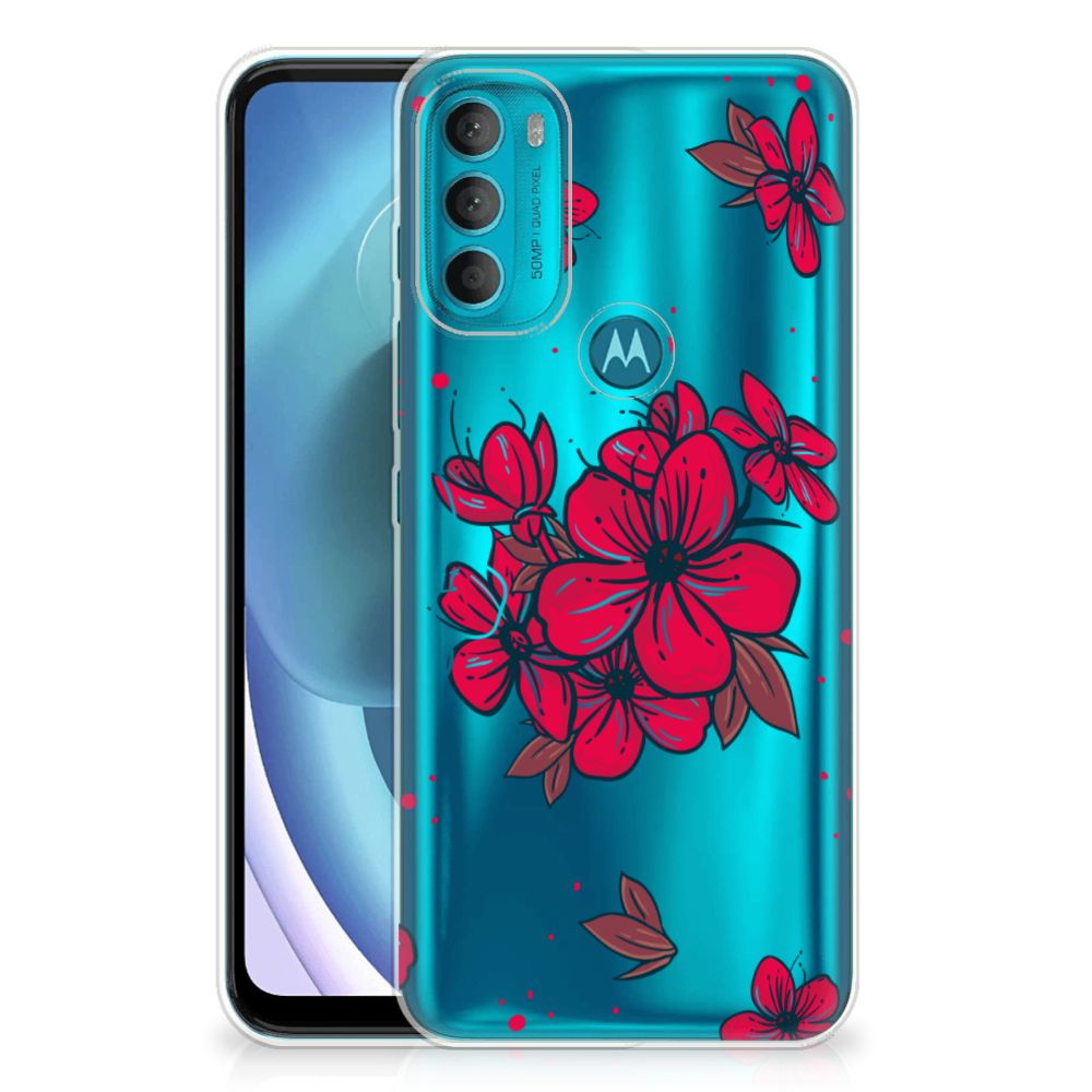 Motorola Moto G71 5G TPU Case Blossom Red