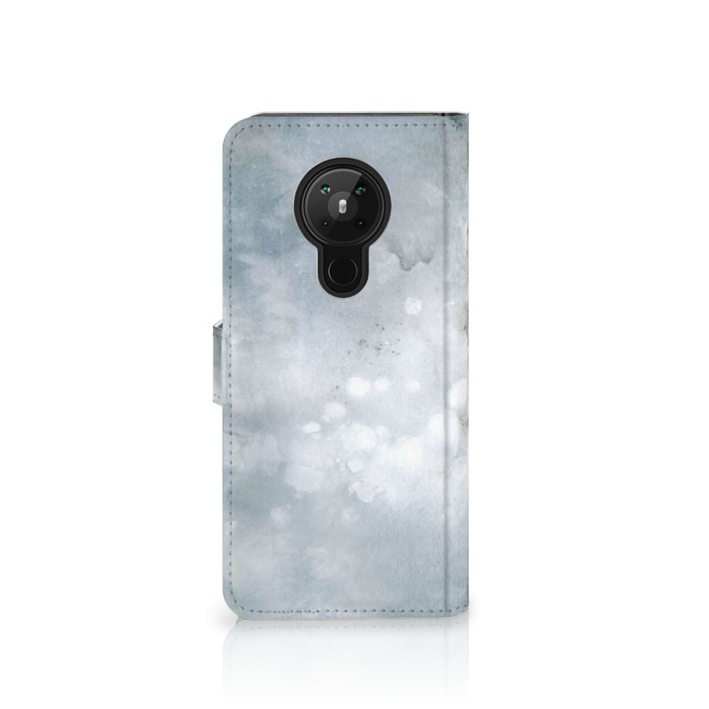 Hoesje Nokia 5.3 Painting Grey