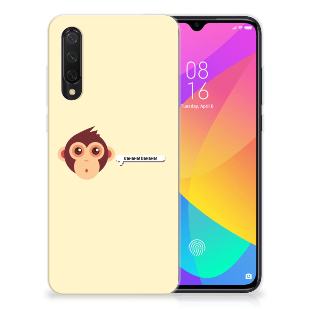 Xiaomi Mi 9 Lite Telefoonhoesje met Naam Monkey B2C Telecom