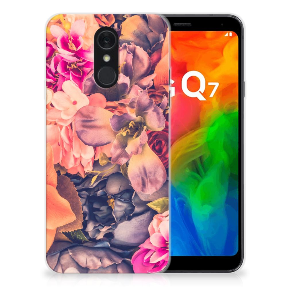 LG Q7 TPU Case Bosje Bloemen