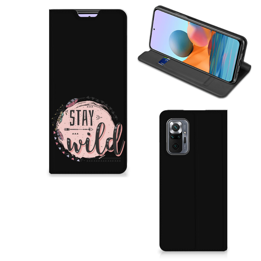 Xiaomi Redmi Note 10 Pro Magnet Case Boho Stay Wild - B2C Telecom
