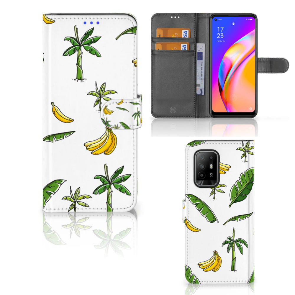 OPPO Reno5 Z | A94 5G Hoesje Banana Tree