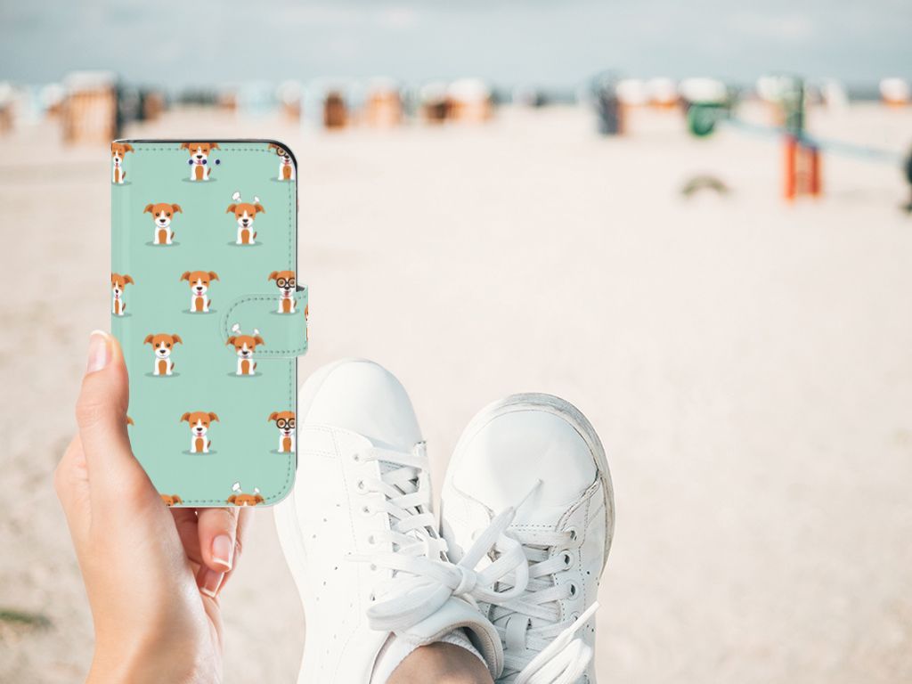 Samsung Galaxy S10e Telefoonhoesje met Pasjes Pups