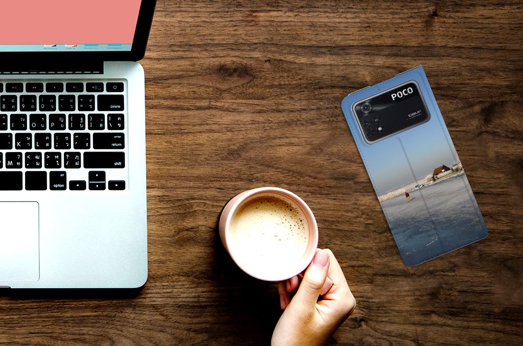 Poco X4 Pro 5G Book Cover Schaatsers - B2C Telecom
