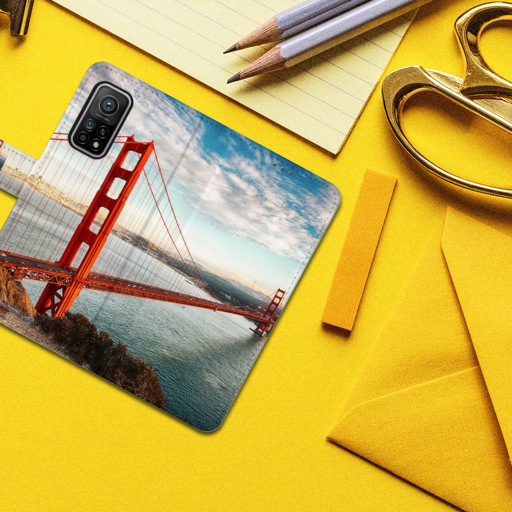 Xiaomi Mi 10T Pro | Mi 10T Flip Cover Golden Gate Bridge