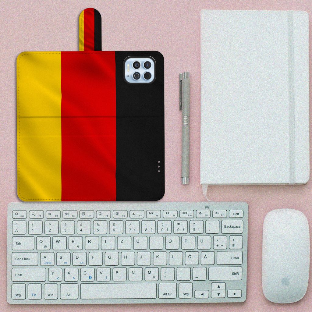 Motorola Moto G100 Bookstyle Case Duitsland