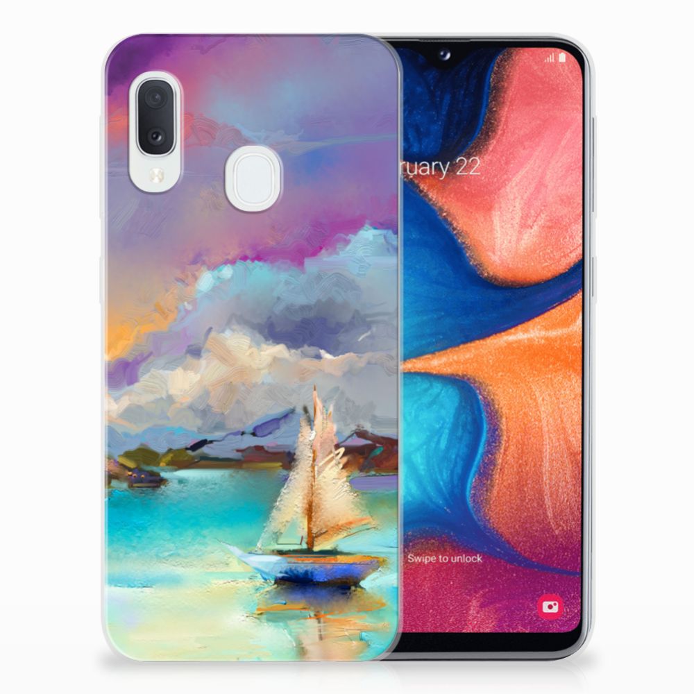 Hoesje maken Samsung Galaxy A20e Boat