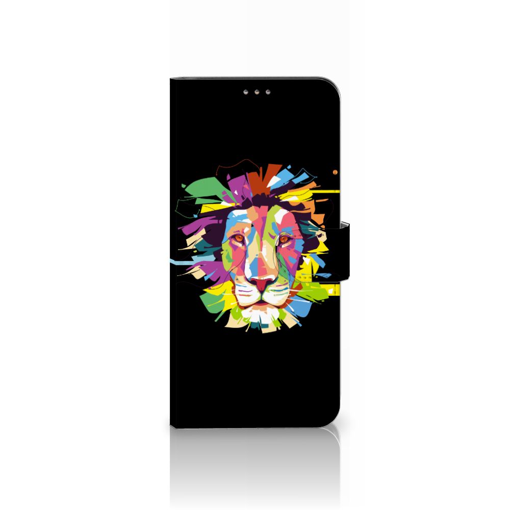 Motorola Moto G60 Leuk Hoesje Lion Color