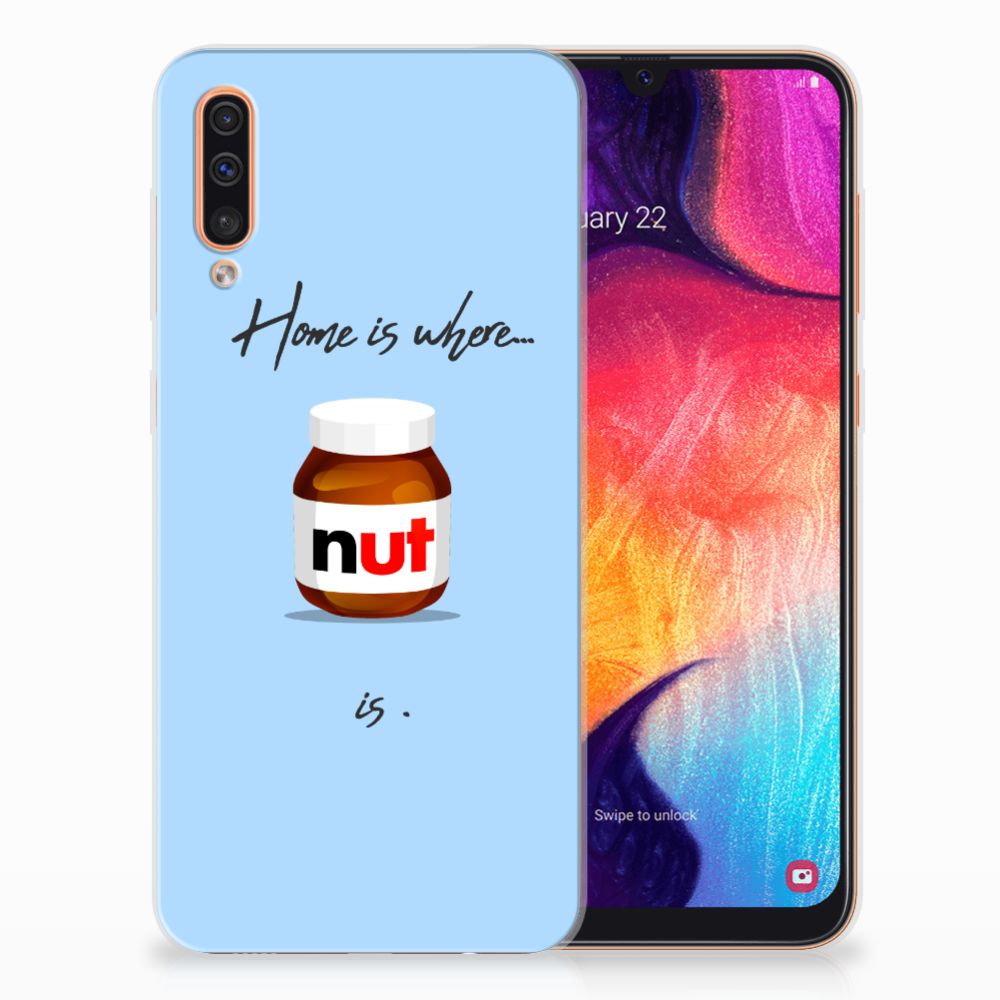 Samsung Galaxy A50 Siliconen Case Nut Home