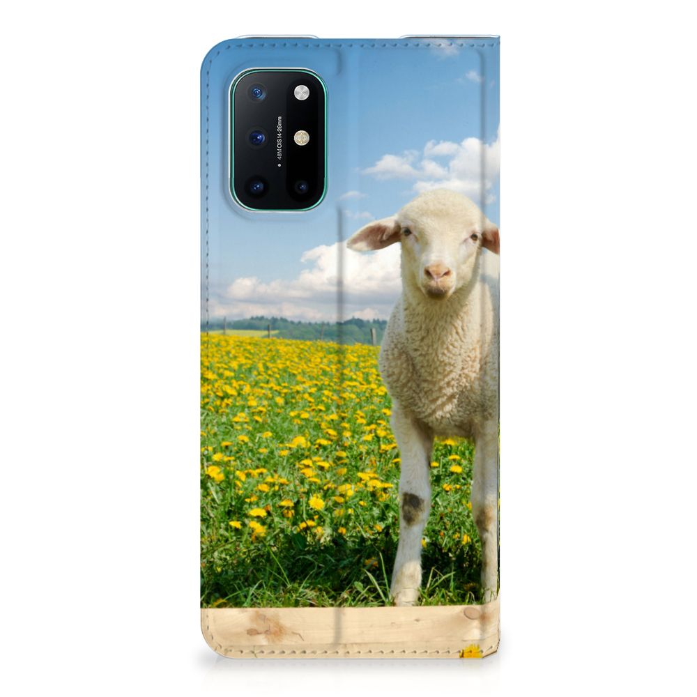 OnePlus 8T Hoesje maken Schaap en Lammetje - B2C Telecom